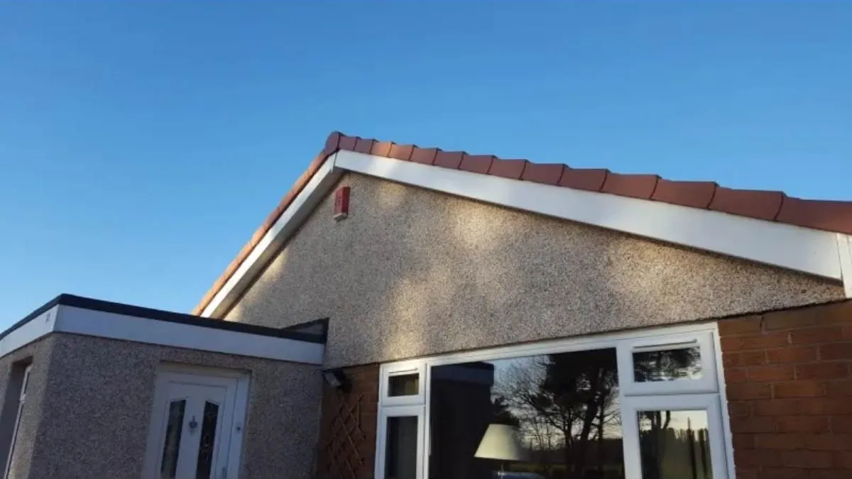 New fascias and soffits fitted on bungalow in Alloa
